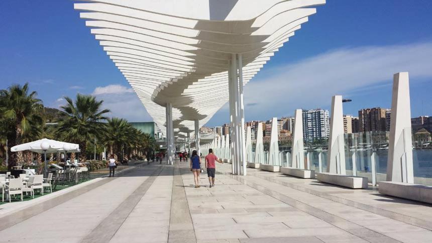 Precioso Apartamento A 5 Minutos Andando De La Playa Málaga Esterno foto