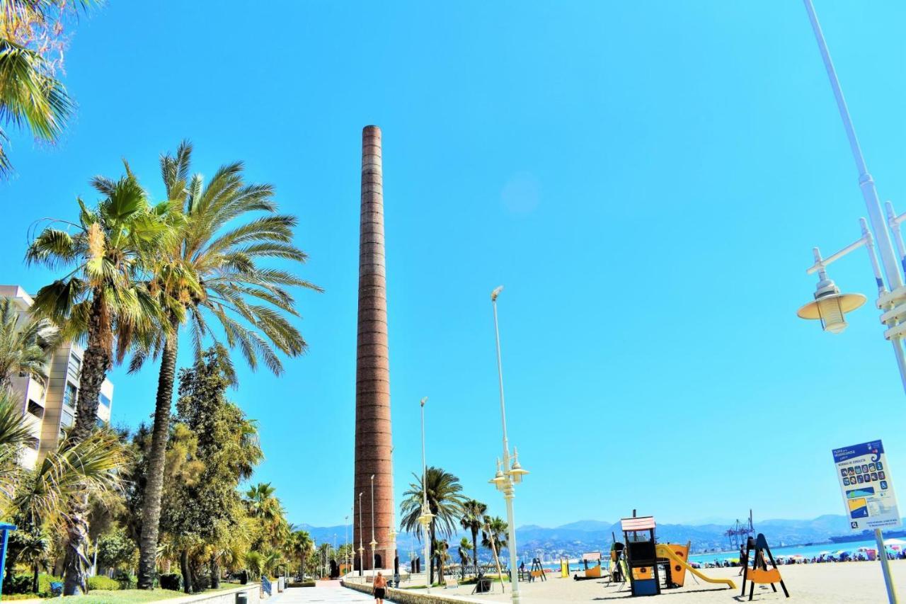 Precioso Apartamento A 5 Minutos Andando De La Playa Málaga Esterno foto